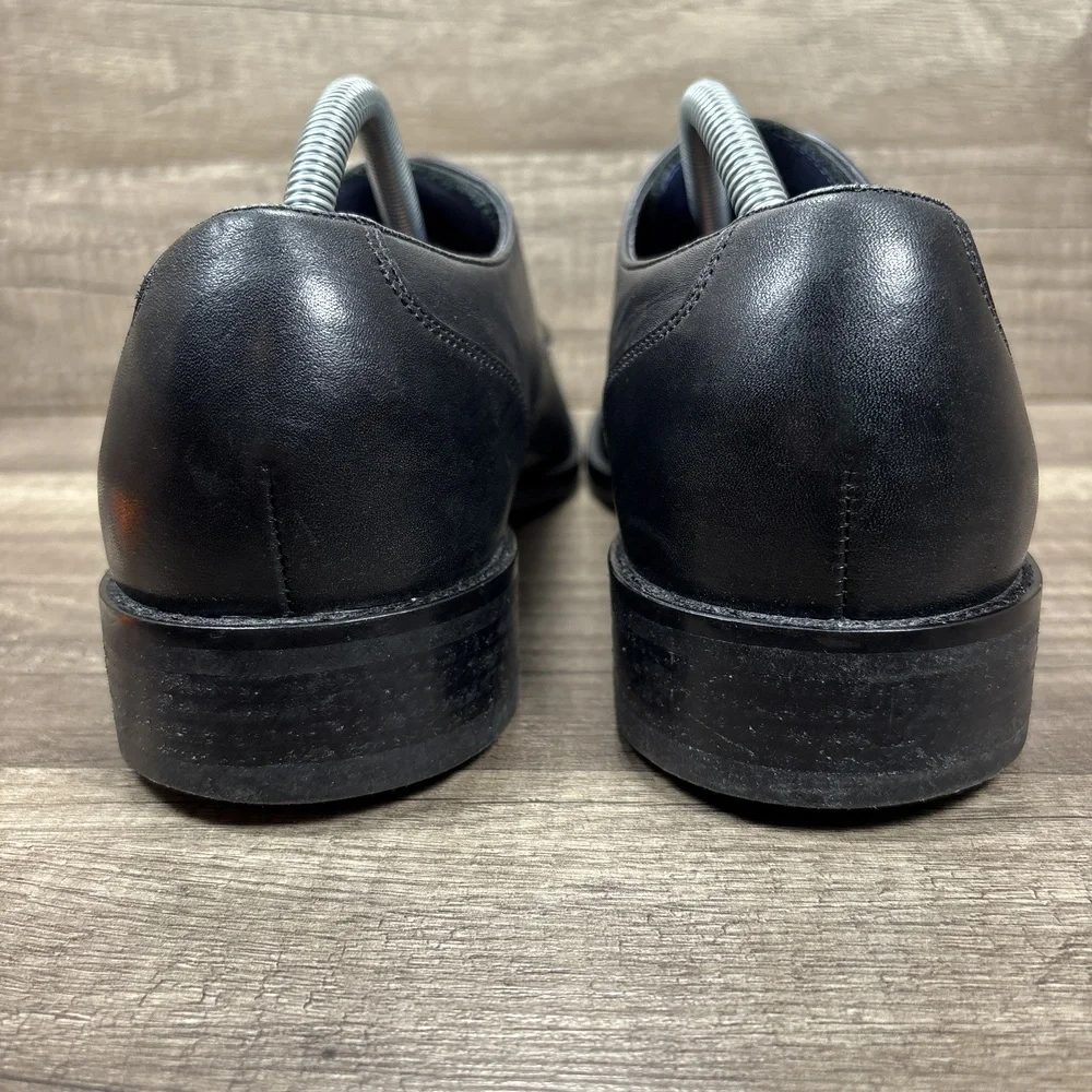 Cole Haan Lenox Hill Split Toe Leather Black Mens US Size 10.5 C11627 Shoes